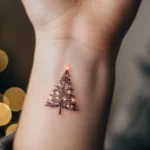 How to Design a Beautiful Christmas Tree Tattoo That Feels Magical