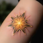 22 Radiant Christmas Star Tattoos That Shine Bright