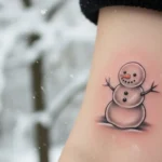 23 Cute Snowman Tattoos That Melt Hearts