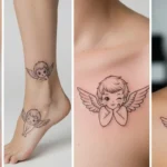 24 Playful Cupid Tattoos That Spark Romantic Charm