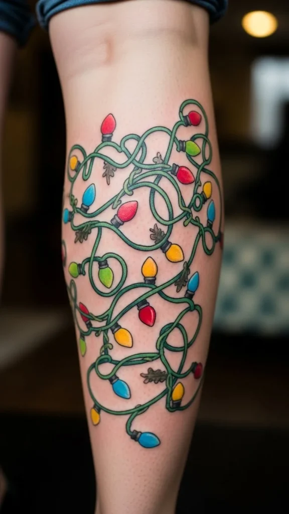 Candy-Color Bulbs on the Calf