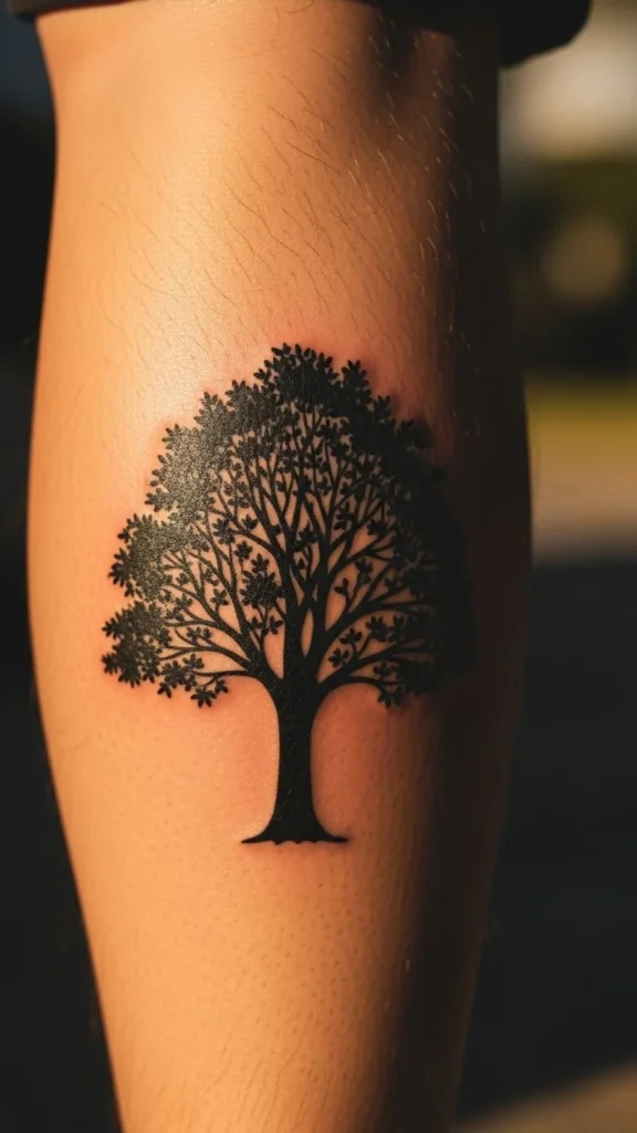 Christmas Tree Silhouette