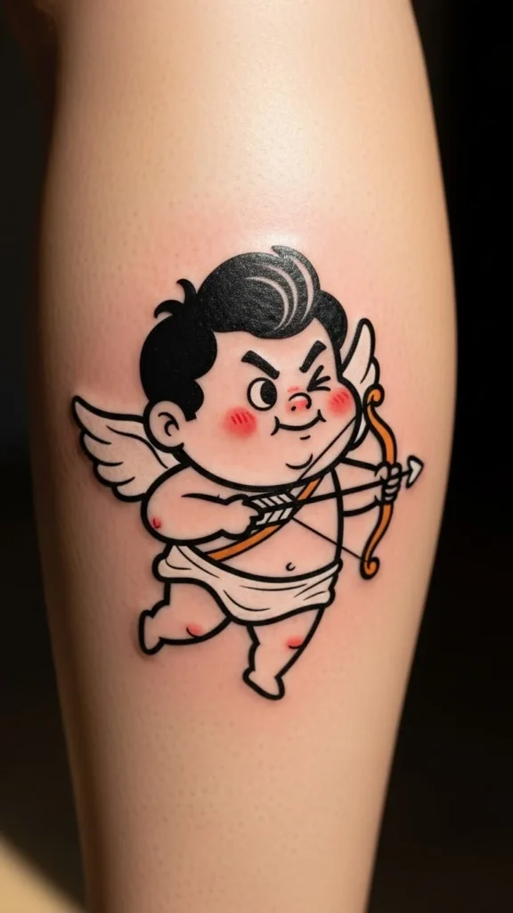 Chubby Cartoon Cupid