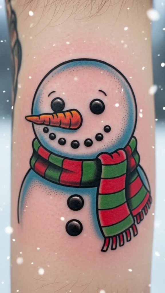Classic Frosty Snowman