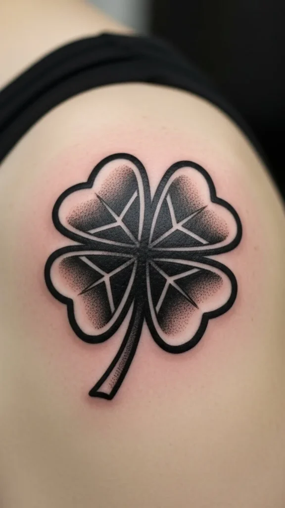 Clover Shoulder Cap Design