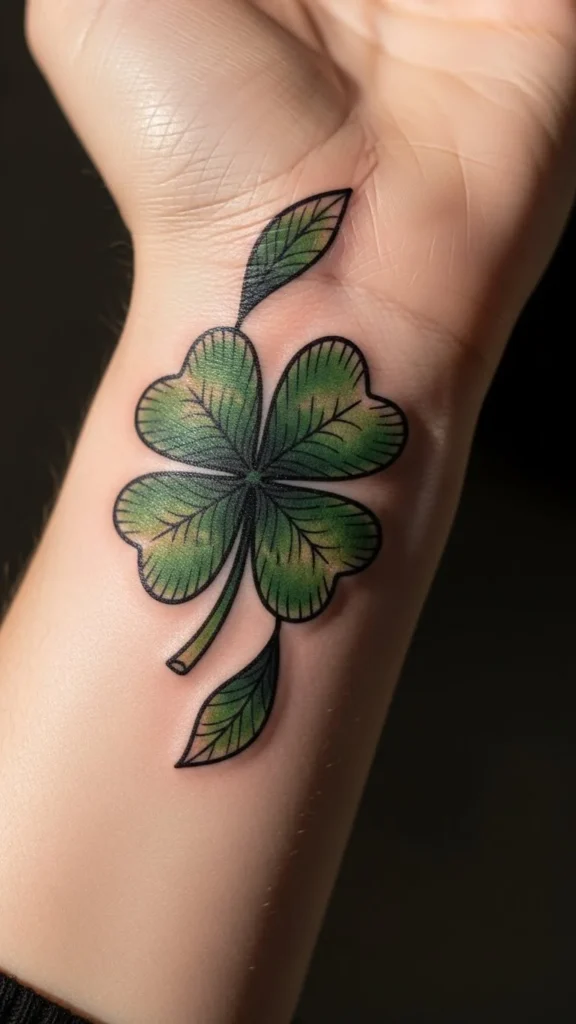 Clover Wrist Wrap Design