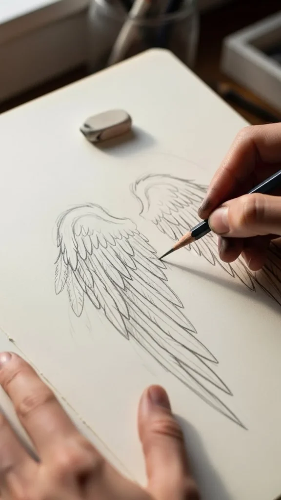 Create Soft, Flowing Wings