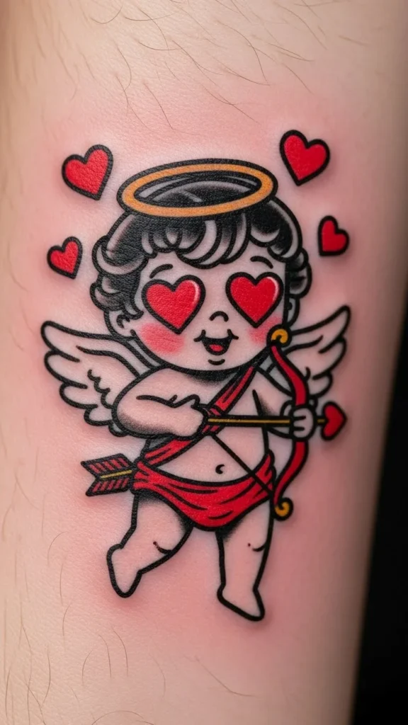 Cupid With Heart Eyes
