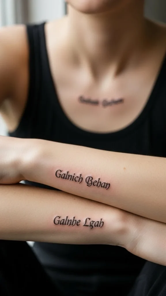 Gaelic Quote Tattoos