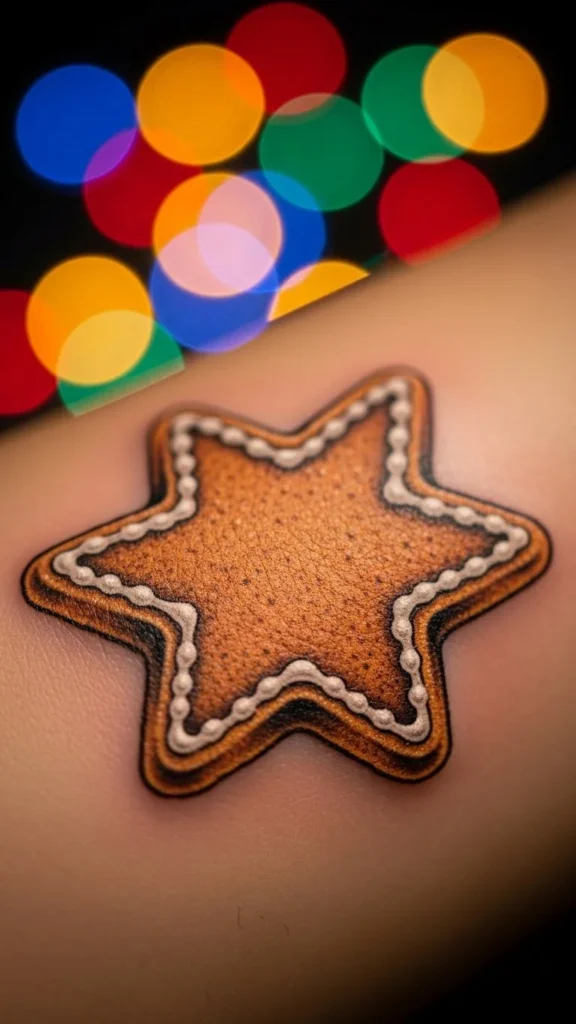 Gingerbread Star Cookie