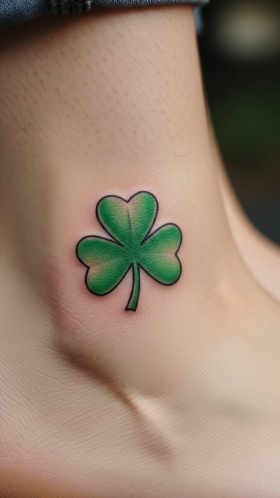 Green Ink Shamrock