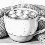 How to Create a Cute Hot Chocolate Tattoo With Winter Charm