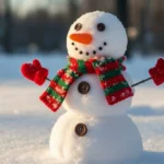 How to Sketch a Cozy Snowman Tattoo That Brings Winter Joy