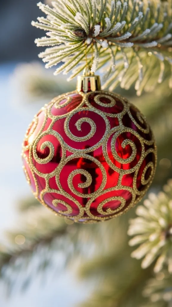 How to create a Christmas ornament tattoo
