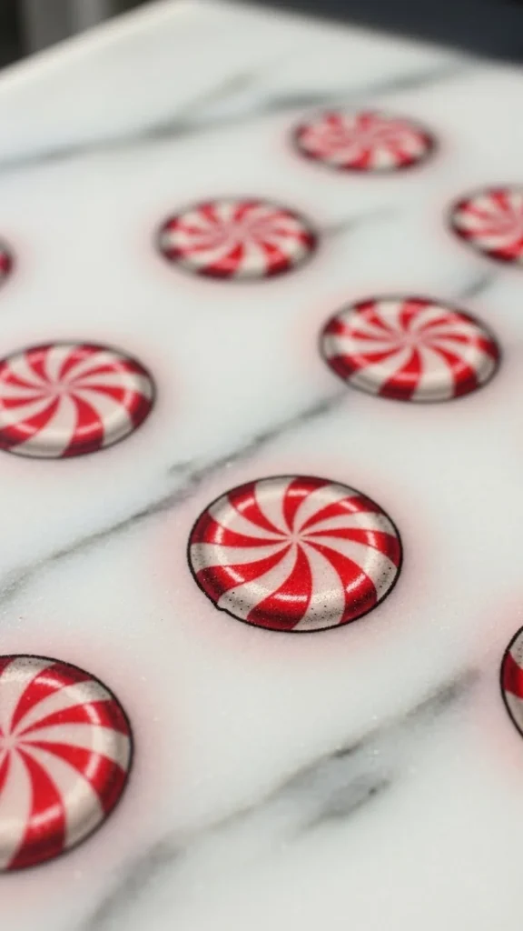 How to create a peppermint tattoo