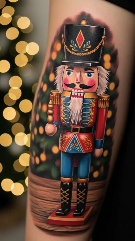 How to sketch a nutcracker tattoo