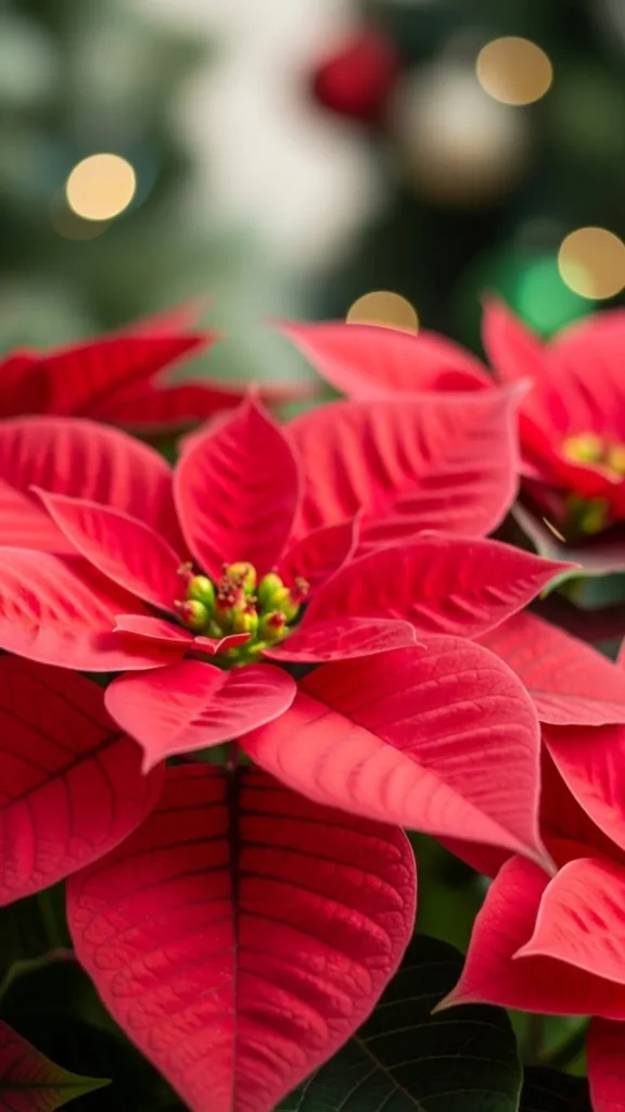 How to sketch a poinsettia tattoo