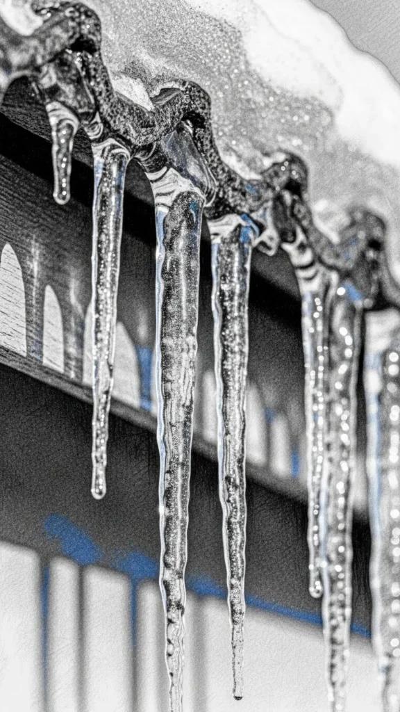 How to sketch an icicle tattoo