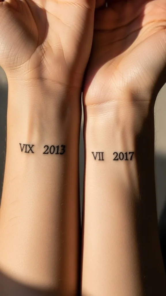 Roman Numeral Date