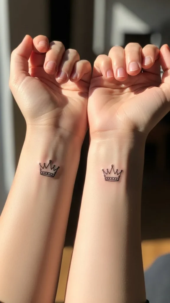 Tiny Crown Pair
