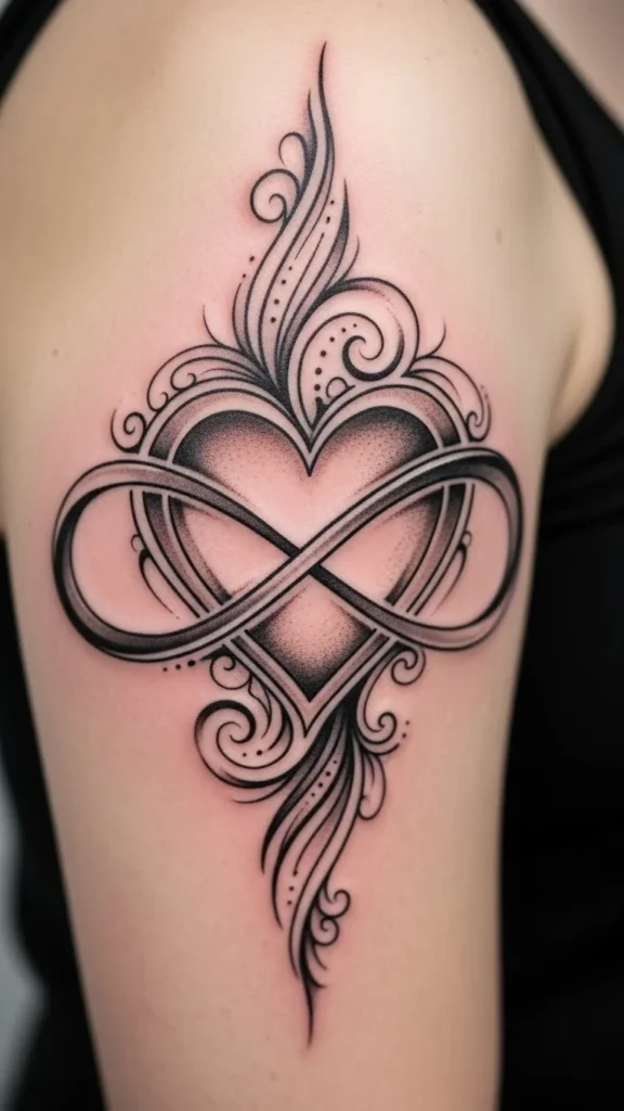 Infinity Heart Fusion Design