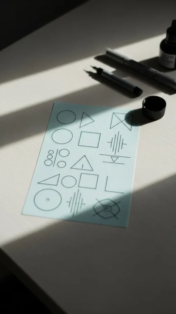 Keep Shapes Simple and Balanced