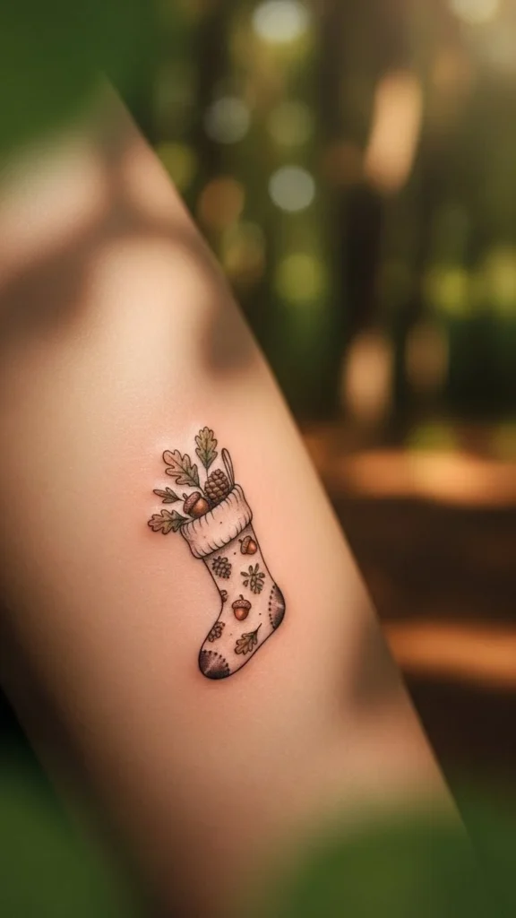 Mini Woodland Stocking