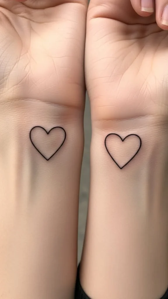 Minimal Heart Outline