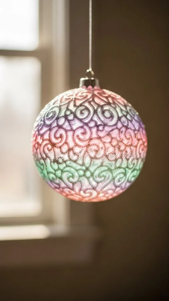 Pastel Ornament With Soft Glow