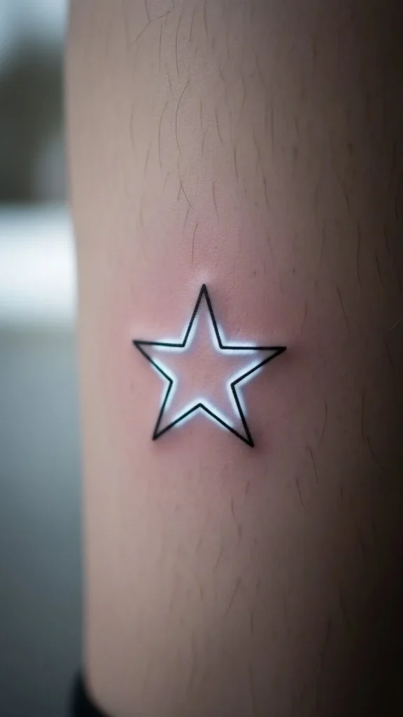 Radiant Star Outline