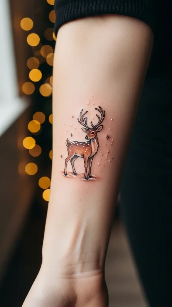 Reindeer tattoo