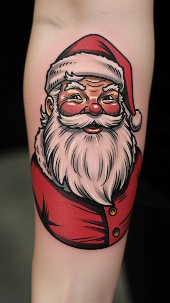 Retro Vintage Santa