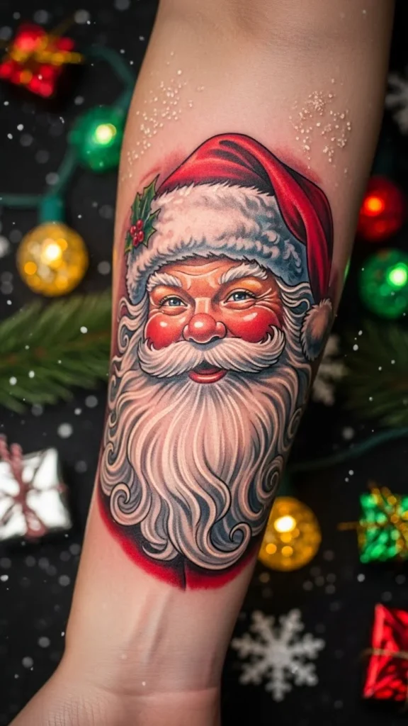 Santa Claus tattoo
