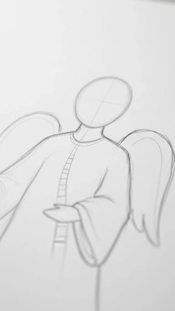 Sketch the Base Shape Lightly