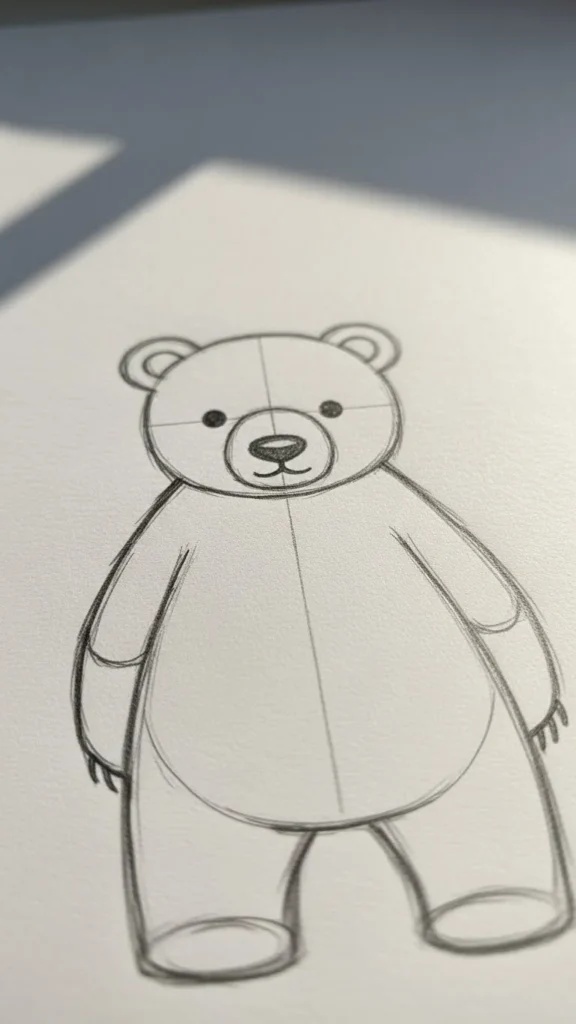 Sketch the Basic Shapes First