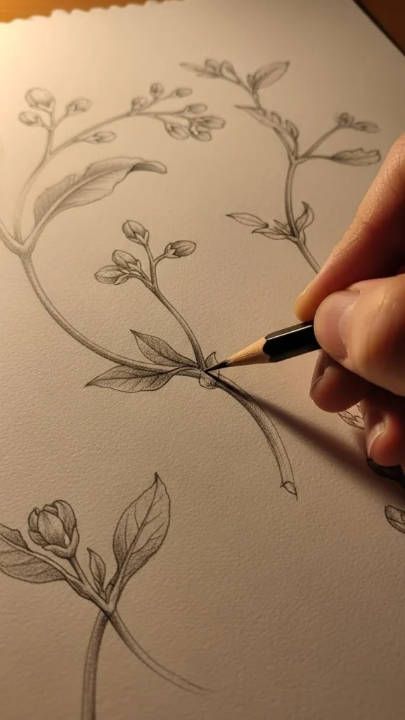 Start With a Simple Mistletoe Layout