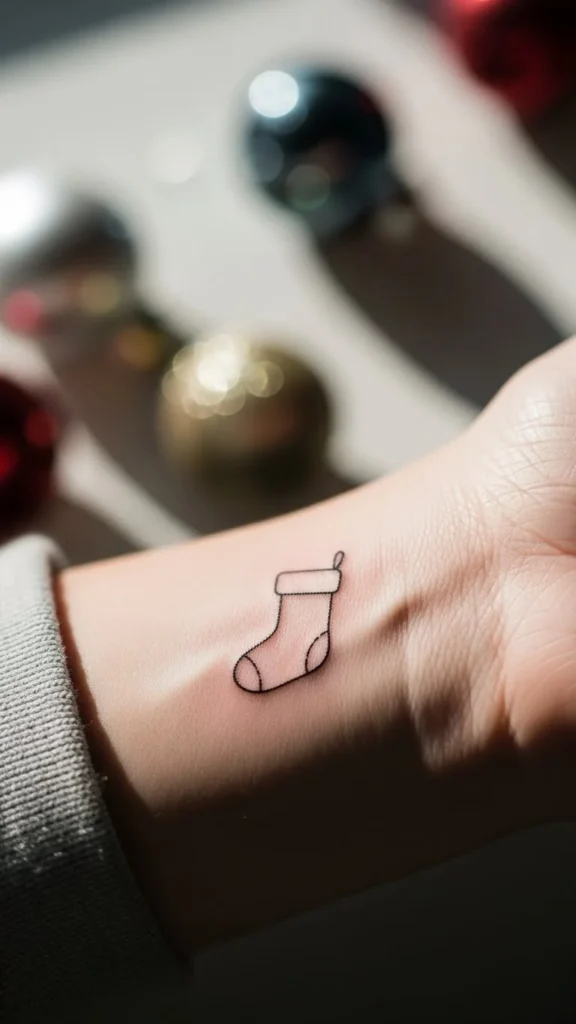 Tiny Minimalist Stocking