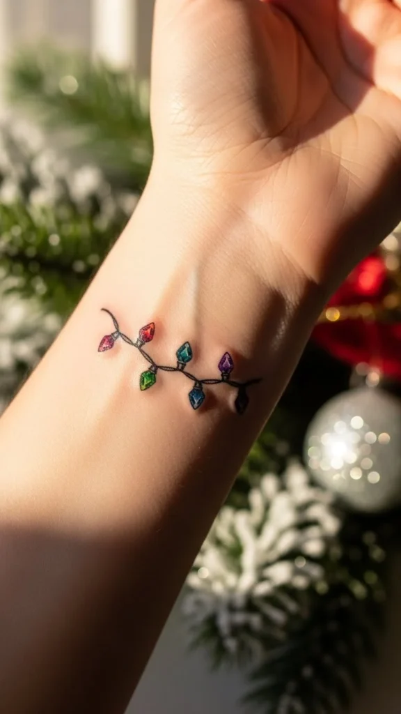 Tiny Twinkle Lights on the Wrist