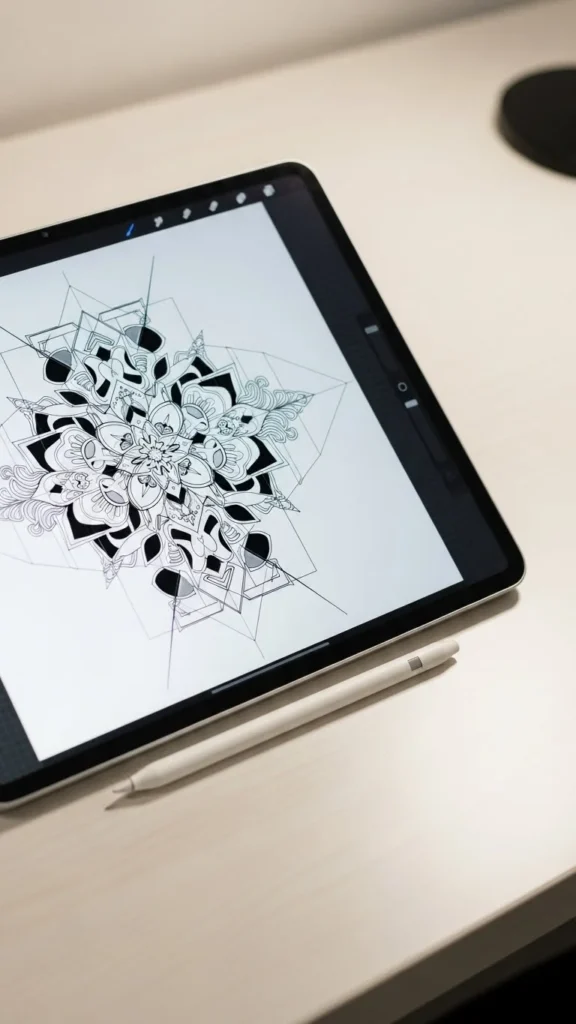 Use Guidelines to Lock in Symmetry
