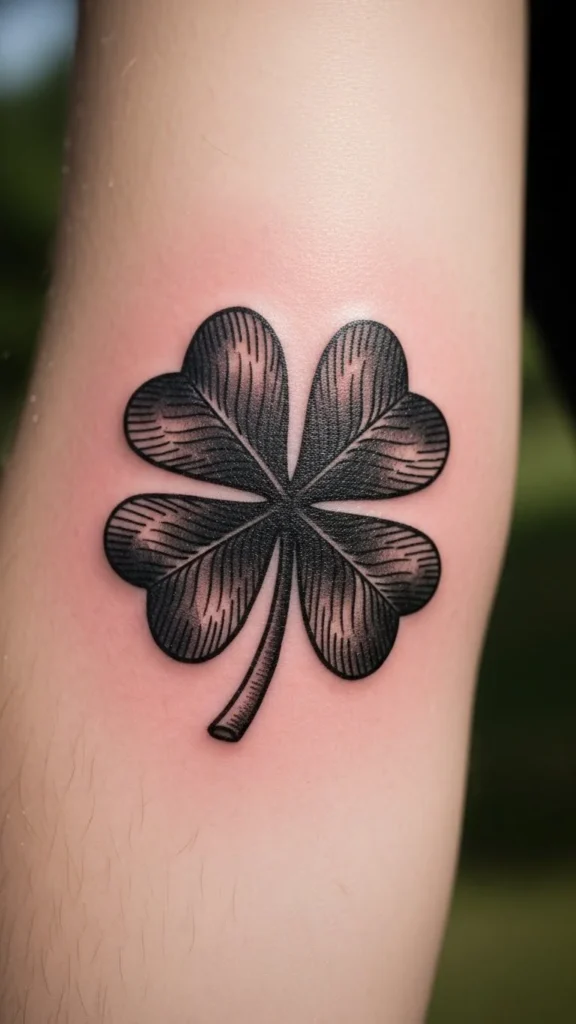 Four Leaf Clover Tattoos