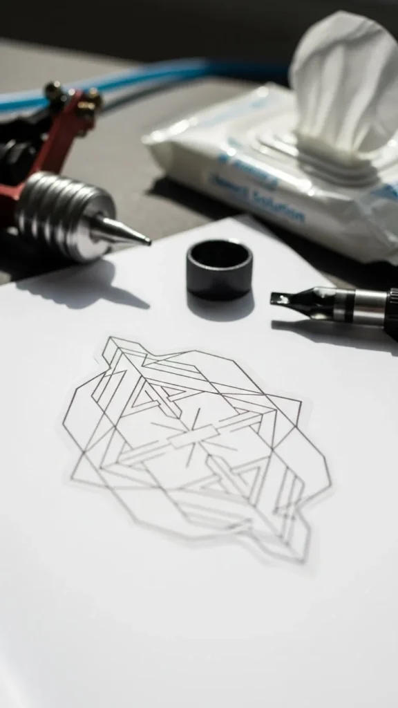 How to Create Minimal Geometric Tattoos