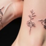 22 Delicate Fine Line Spring Tattoos That Look Ultra Clean