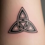 22 Spiritual Trinity Knot Tattoos That Symbolize Unity