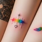 23 Colorful Rainbow Tattoos That Add Magical Charm