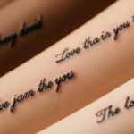 25 Inspiring Love Quote Tattoos That Capture Feelings