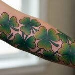 29 Eye-Catching Shamrock Sleeve Tattoos That Turn Heads