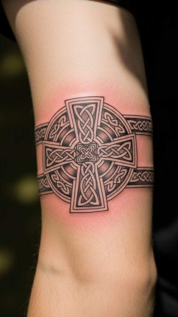 Arm Band Cross Accent