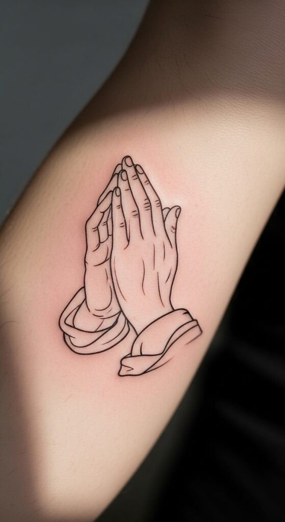 Blessing Hands in Prayer