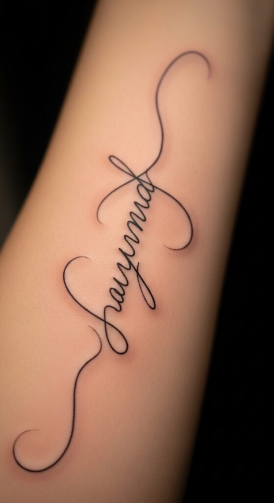 Blessing Script Line