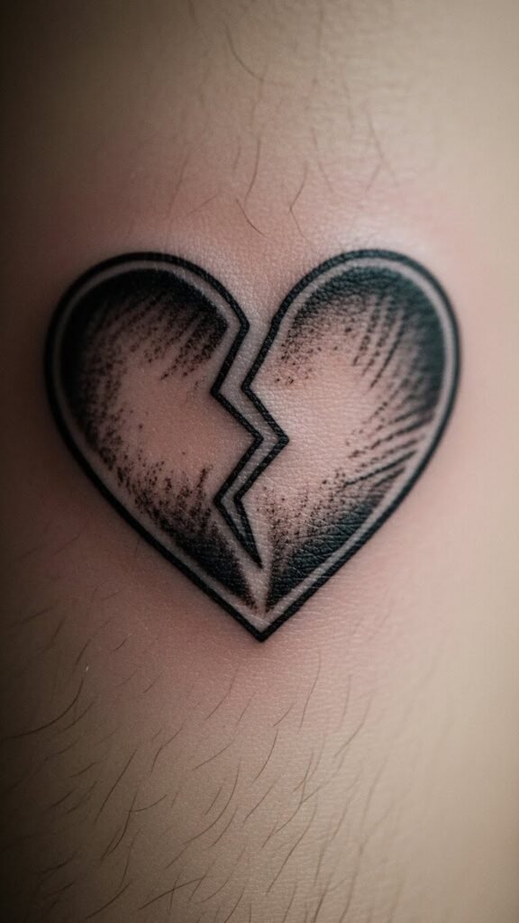 Broken Heart Tattoo